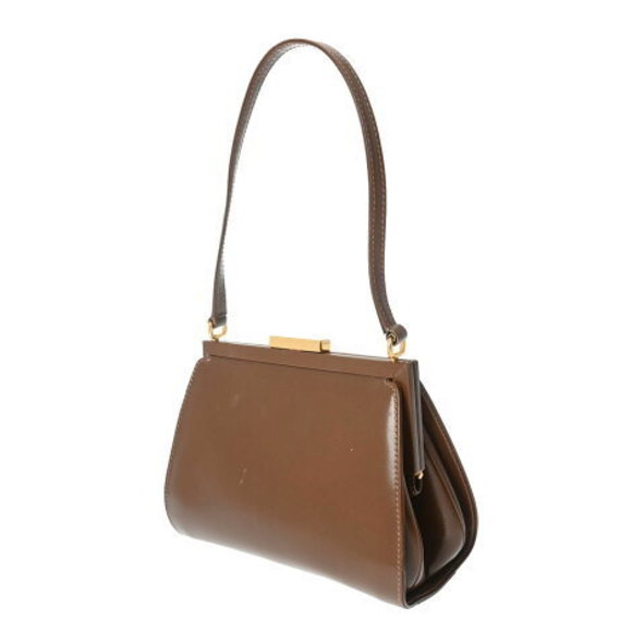 GUCCI brown leather handbag - Picture 2 of 12